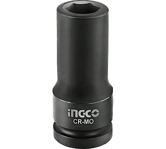 Головка торцевая ударная удлиненная 12 мм, 1/2"DR INGCO HDIS12121L