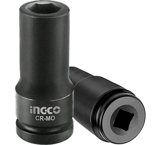 Головка торцевая ударная удлиненная 10 мм, 1/2"DR INGCO HDIS12101L