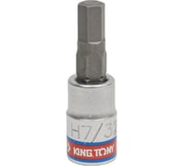 Бита торцевая Hex 7/32", 1/4"DR, L = 37 мм KING TONY 203507S