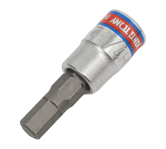 Бита торцевая Hex 7/32", 1/4"DR, L = 37 мм KING TONY 203507S