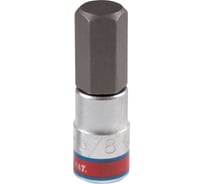 Бита торцевая Hex 3/8", 1/4"DR, L = 37 мм KING TONY 203512S