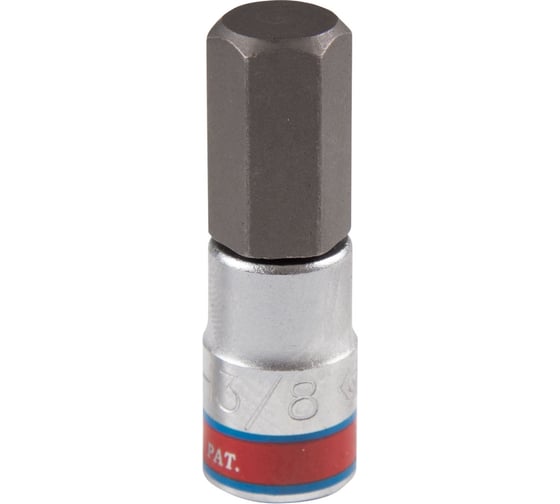 Бита торцевая Hex 3/8", 1/4"DR, L = 37 мм KING TONY 203512S 1