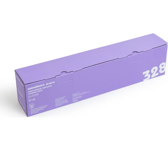 Полоски шлифовальные на пленочной основе 328 Purple Zirconia Multi holes Р320 (50 шт; 70х400 мм) SANDWOX 328.70.40.320.LC