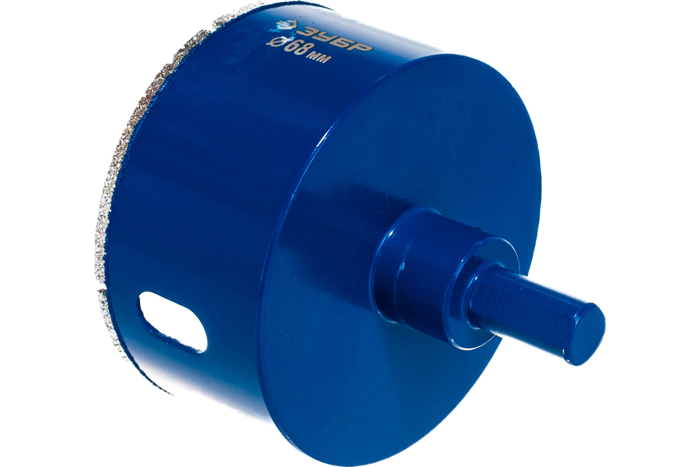 Алмазная коронка с центрирующим сверлом по керамике и стеклу ЗУБР