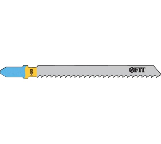 Полотно T127D 2 шт. по металлу для электролобзика (74/100 мм; HSS) FIT HQ 40976 1