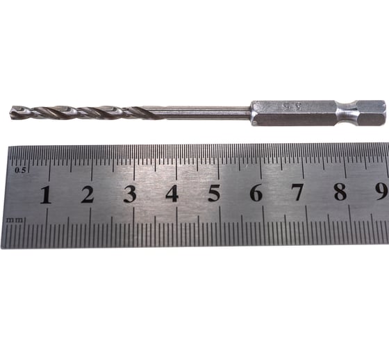 Сверло полированное по металлу (4х75 мм; HSS) FIT IT 34040