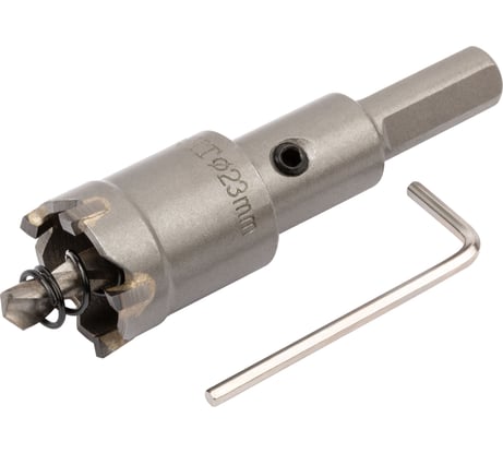 Коронка кольцевая с карбидными вставками Профи 23 мм FIT IT 36823