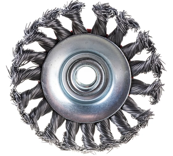 Корщетка-колесо для УШМ (100 мм; М14) FIT IT 39114