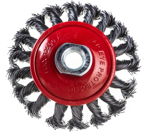 Корщетка-колесо для УШМ (100 мм; М14) FIT IT 39114 1