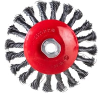 Корщетка-колесо для УШМ (125 мм; М14) FIT IT 39116