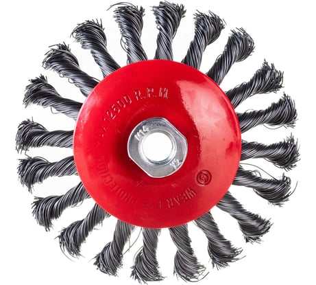 Корщетка-колесо для УШМ (125 мм; М14) FIT IT 39116