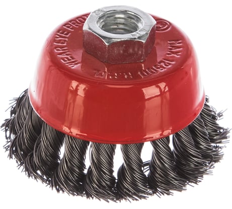 Корщетка-чашка (75 мм; М14; стальная проволока) FIT IT 39467