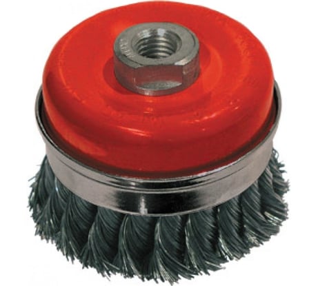 Корщетка-чашка Профи с бандажом для УШМ (100 мм; М14) FIT IT 39510
