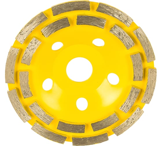 Диск алмазный двухрядный для УШМ (22,2 мм; 125 мм) FIT IT 39517