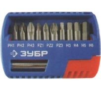 Набор бит ЭКСПЕРТ 11 предметов Зубр 26052-H11
