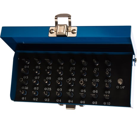 Набор бит ЭКСПЕРТ со специальными профилями 33 предмета (25 мм) Зубр 26092-H33