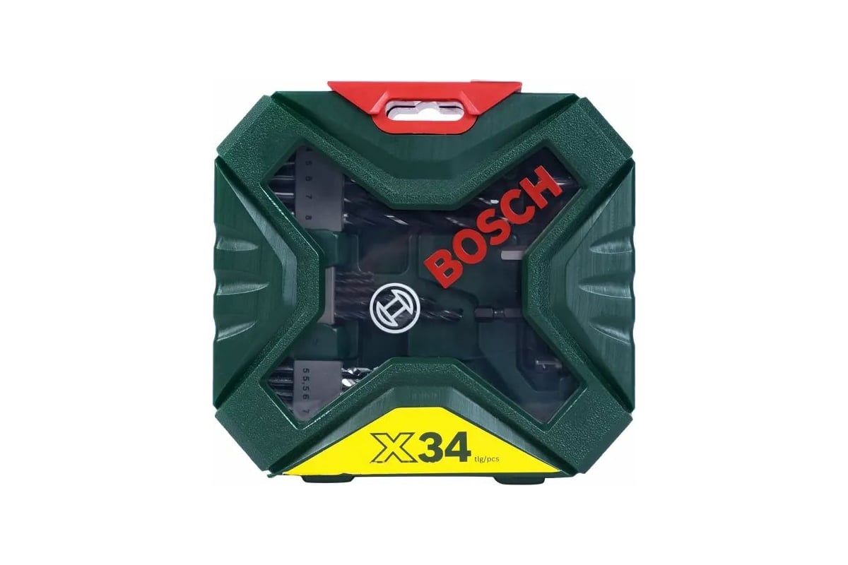 Набор бит и сверл X-Line 34 предмета Bosch 2607010608 - выгодная цена ...