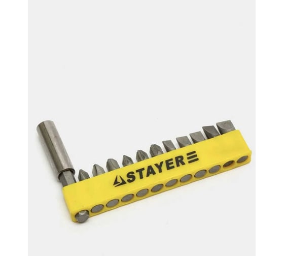 Набор бит MASTER 12 предметов STAYER 2609-H12_z01
