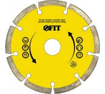 Диск алмазный отрезной (180 мм; 22.2 мм) для угловых шлифмашин Fit 37465
