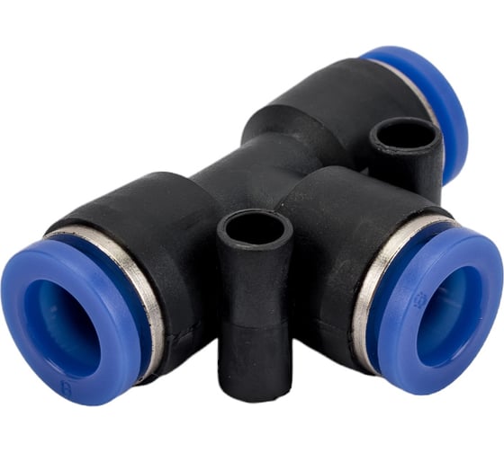 Фитинг цанговый тройник 8 мм Pegas pneumatic 5603