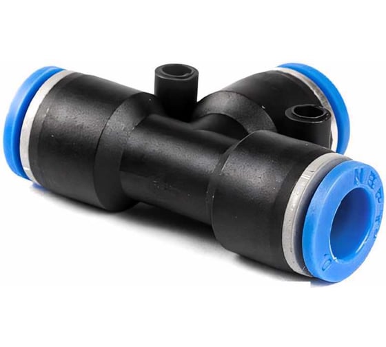 Фитинг цанговый тройник 8 мм Pegas pneumatic 5603