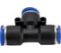 Фитинг цанговый тройник 10 мм Pegas pneumatic 5604 5