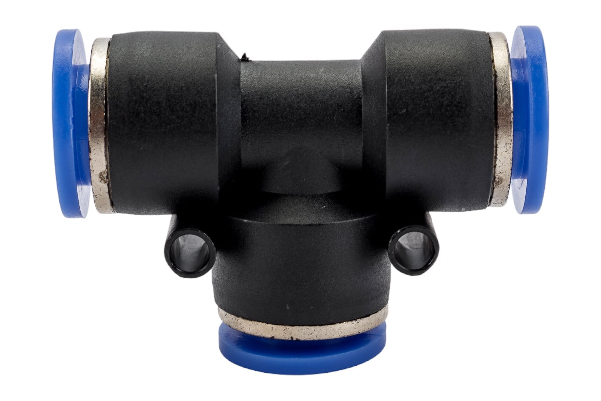 Фитинг цанговый тройник 12 мм Pegas pneumatic 5605 - выгодная цена ...