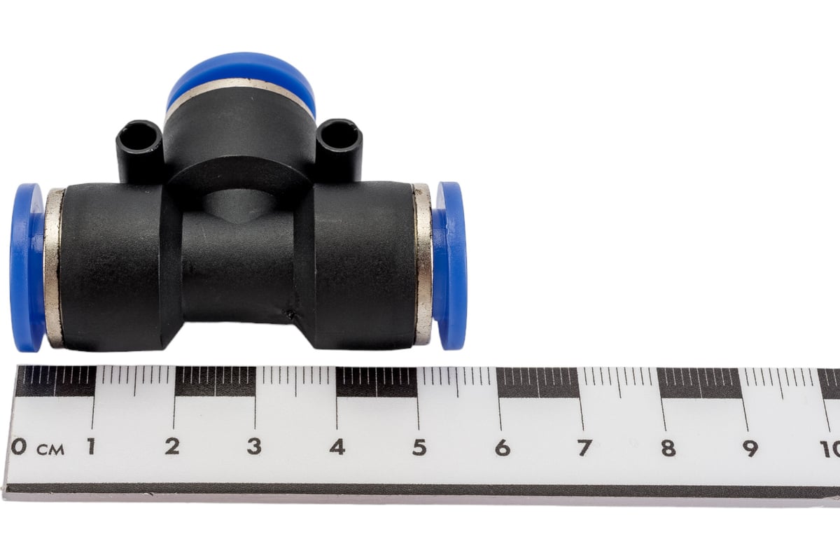 Фитинг цанговый тройник 12 мм Pegas pneumatic 5605 - выгодная цена ...