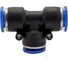 Фитинг цанговый тройник 12 мм Pegas pneumatic 5605 2