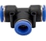 Фитинг цанговый тройник 12 мм Pegas pneumatic 5605 4