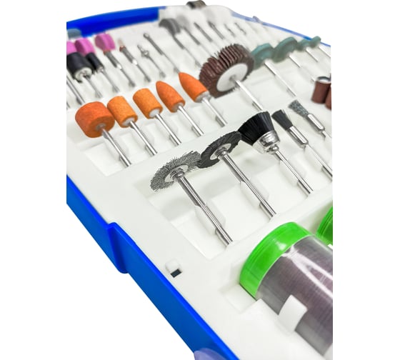 Набор насадок 188 предметов для гравера vertextools 0987-188