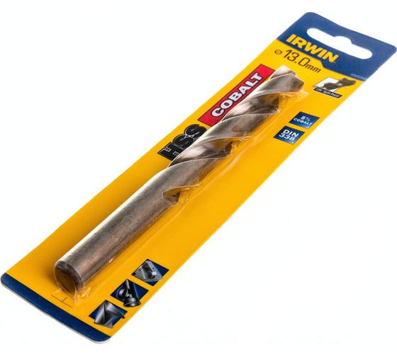 Сверло Cobalt (13х151 мм) по металлу Irwin 10502568