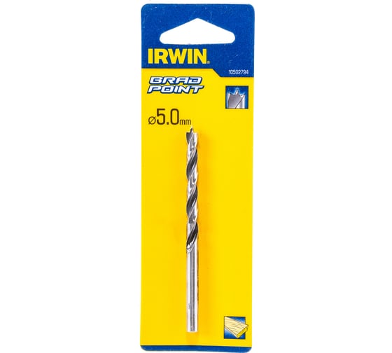 Сверло Brad Point по дереву (5х52/86 мм) IRWIN 10502794