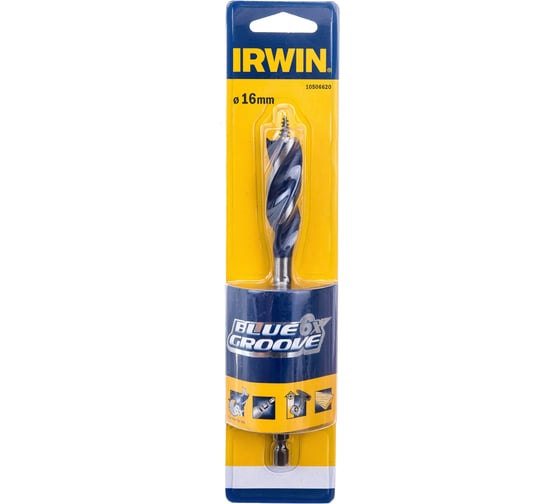 Сверло BLUE GROOVE 6Х по дереву (16х165 мм) IRWIN 10506620