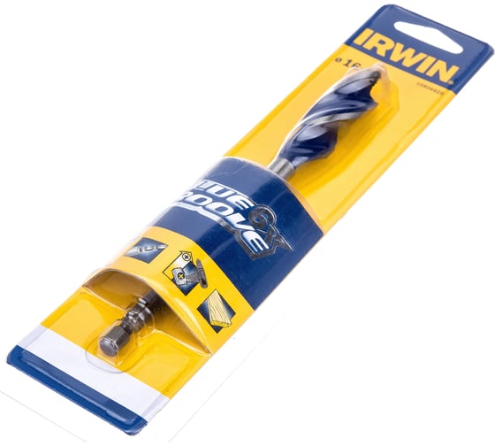 Сверло BLUE GROOVE 6Х по дереву (16х165 мм) IRWIN 10506620