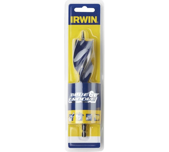 Сверло BLUE GROOVE 6Х по дереву (20х165 мм) IRWIN 10506622