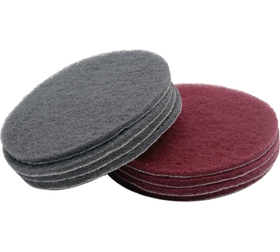 Диск шлифовальный на нетканой основе 298 Premium Scuff 150 мм, ULTRA FINE, серый, Р1500, 50 шт SANDWOX 298.150.1500