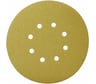 Диск шлифовальный на бумажной основе 58 Gold ALO 125 мм, 8 отверстий, Р100, 50 шт SANDWOX 58.125.100.08