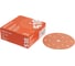 Диск шлифовальный на бумажной основе 518 Orange Ceramic Р150, 125 мм, 8 отверстий, 50 шт SANDWOX 518.125.150.08 1