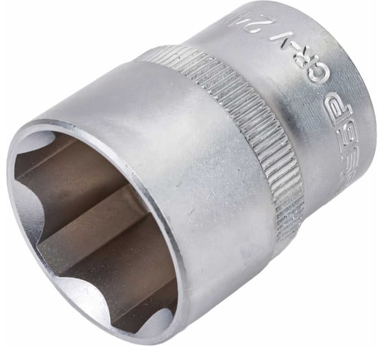 Головка торцовая SUPER LOCK "МАСТЕР" (1/2"; 24 мм) Зубр 27725-24_z02