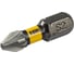 Набор бит торсионных PZ2, 25 мм, лазерная обработка шлица, сталь S2, 10 шт Denzel 11687 6