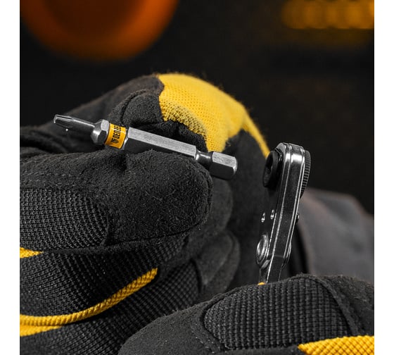 Набор бит TORX T10, 50 мм, сталь S2, шестигранный профиль, 10 шт Denzel 11667