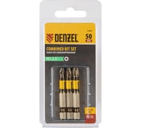 Набор бит комбинированный 3 шт, PZ1, PZ2, PZ3, 50 мм, сталь S2 11677