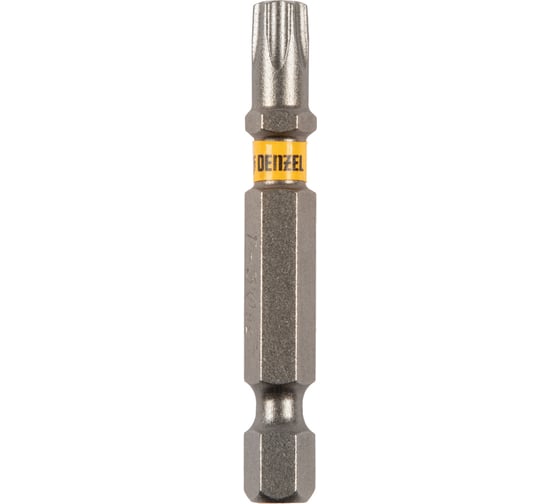 Набор бит TORX T30, 50 мм, сталь S2, шестигранный профиль, 10 шт Denzel 11671