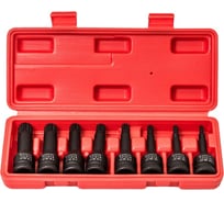 Набор головок ударных SPLINE M5-M18, 1/2", 8 шт Rossvik ST243