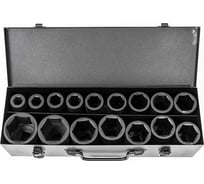 Набор головок ударных глубоких 17-50 мм, L=90 мм, 3/4", 16 шт Rossvik ST238