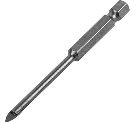 Сверло по керамической плитке и стеклу 4 мм, 6-гранный хвостовик MATRIX 72827