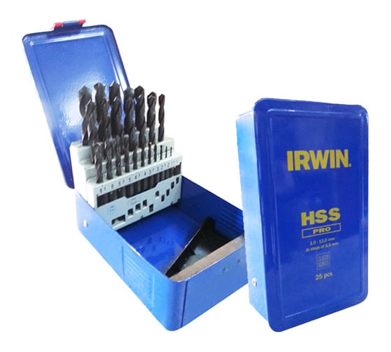 Набор сверл HSS Pro (25 шт; 1-13 мм) по металлу Irwin 10502504 1