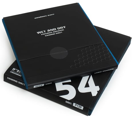 Бумага шлифовальная водостойкая WPF (230x280 мм, P600, 50 шт) SANDWOX CW54.23.28.0600