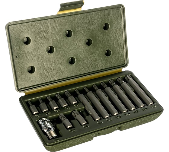 Набор вставок 3/8 Torx 15 предметов ДТ Дело Техники 626295 1